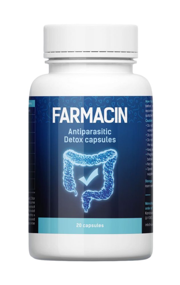 Farmacin Caps — méregtelenítő kapszula 9 összetevővel