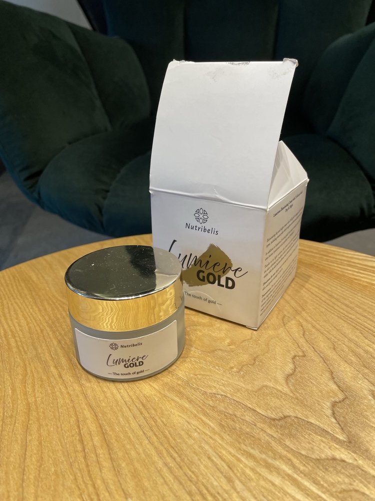 Lumiere Gold — arckrém 24 karátos arannyal