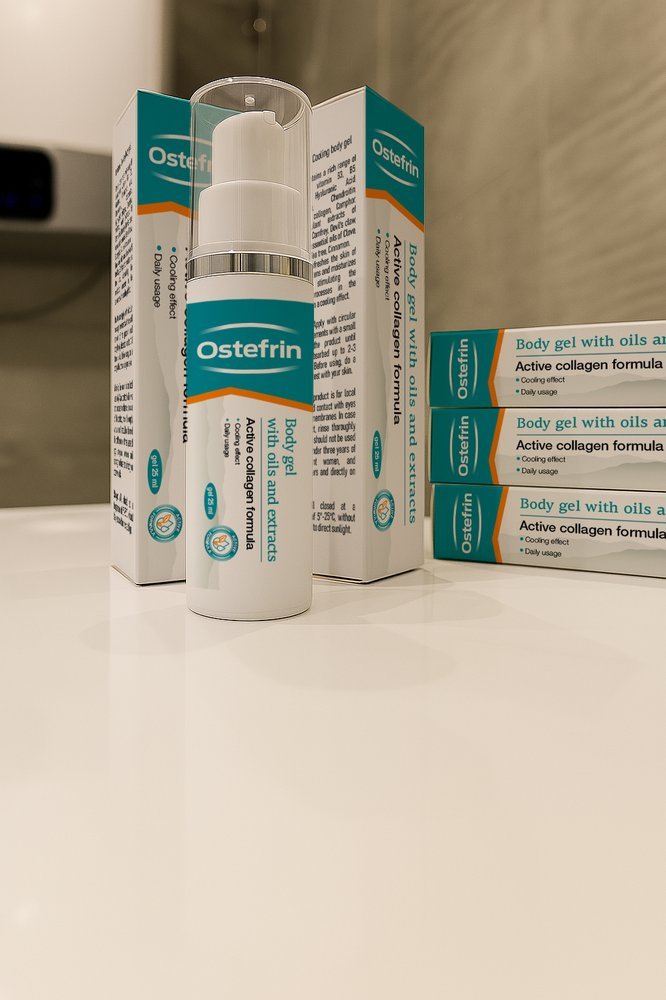 Ostefrin — testápoló gél olajokkal és kivonatokkal