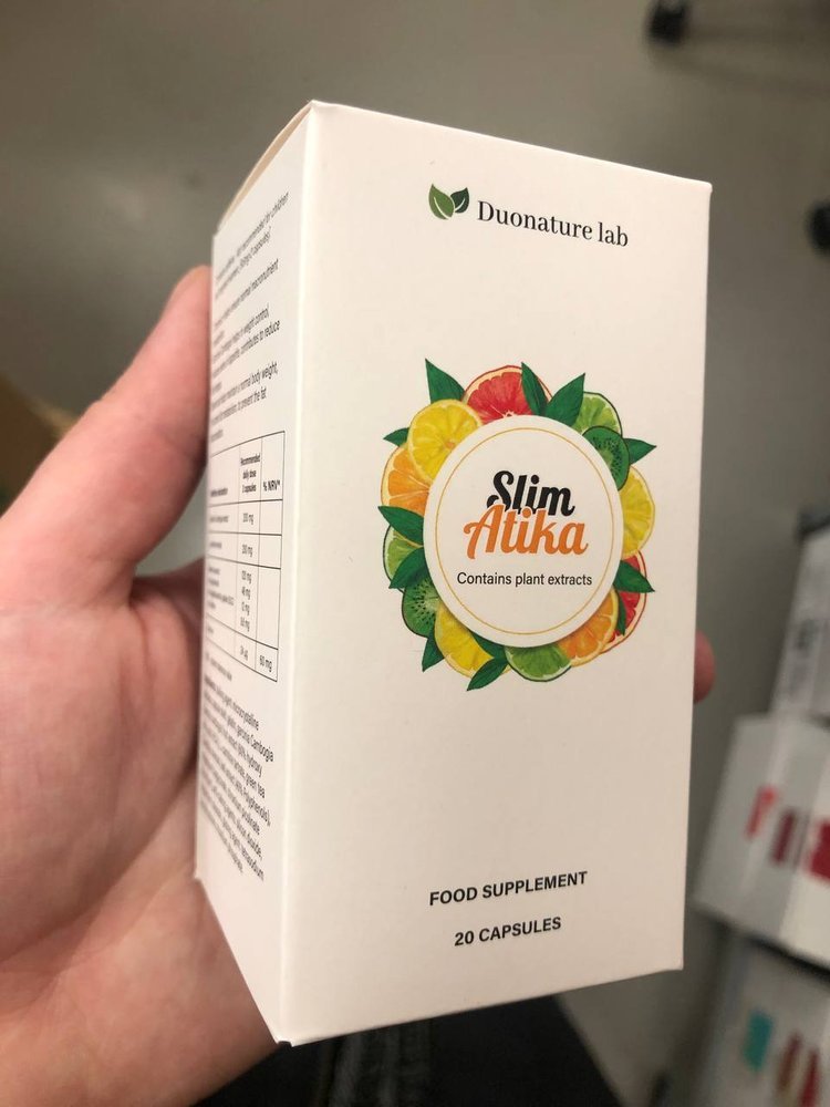 Slim Atika — étrend-kiegészítő kapszula