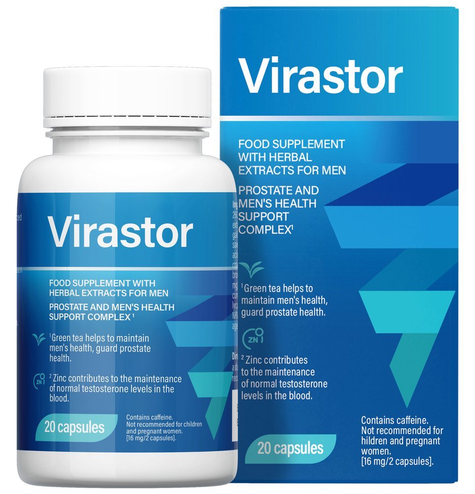 Virastor N20 — étrend-kiegészítő kapszula férfiaknak